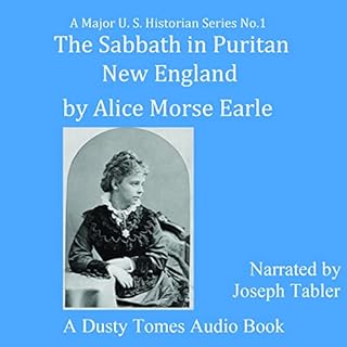 The Sabbath in Puritan New England Audiolibro Por Alice Morse Earle arte de portada
