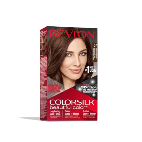 REVLON PROFESSIONAL Tintura per Capelli, Colorsilk Tinte, 200 gr, 37-Chocolate