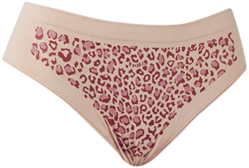 Kit Com 2 Calcinhas Altas, Trifil, Feminino, Oncinha/Rosa, M