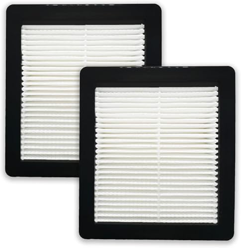 107315 Vacuum HEPA Filter Replacement Proteam Super Coach Pro 6, Super Coach Pro 10,GoFree Flex Pro, and ProVac FS 6 Vacuum Compatible with ProTeam Twin Pack Filter- 2 Pack