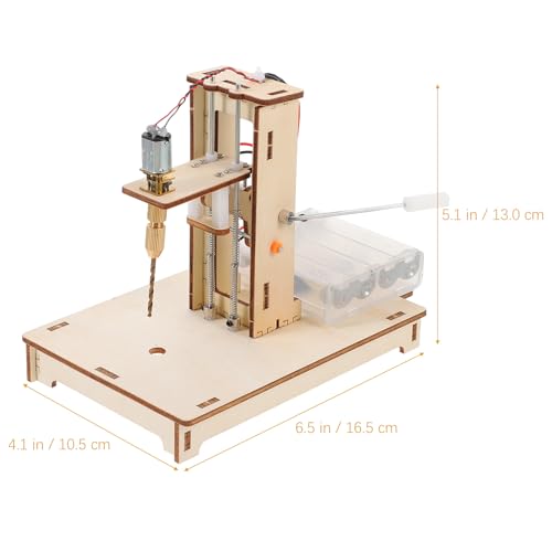 Mini perceuse de bureau en métal stable pour perçage vertical précis - 2