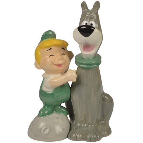 Westland Giftware The Jetsons Magnetic Elroy and Astro Salt and Pepper Shaker Set, 4-Inch