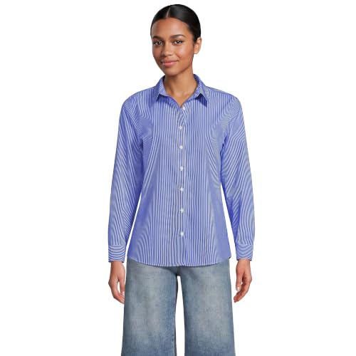 Image of Lands' End Women's Pinwale Cord Long Sleeve Shirt