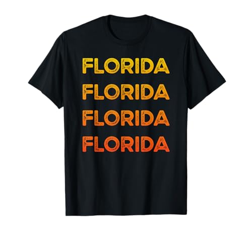 Vintage retro de Florida Camiseta