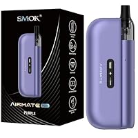 Smok Airmate Kit | Airmate Power Bank (2500mAh) + Airmate Pen (500mAh)  +Airpen Pod mesh 0.8,15W 2ml Electronic Cigarette Vaporizer | No e-liquid,  No nicotine (Cyan) : Amazon.fr: High-Tech