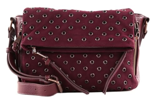 FREDsBRUDER Hey You Rock sac en cuir bordeaux de maroquinerie fine