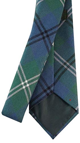 Cravate légère Oliphate Tartan pour éviter les nœuds trop épais