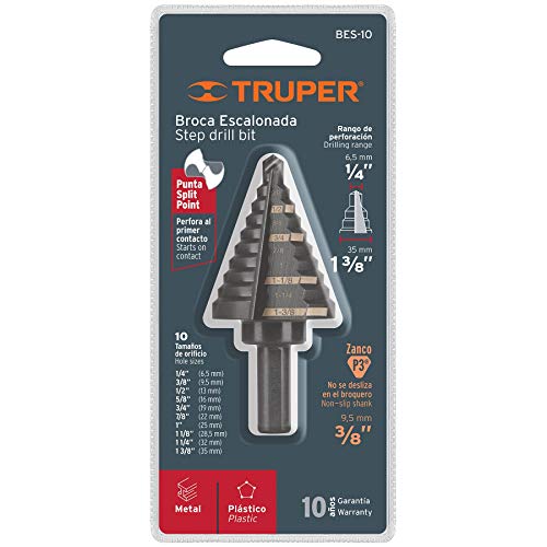 broca escalonada truper marca TRUPER (2)