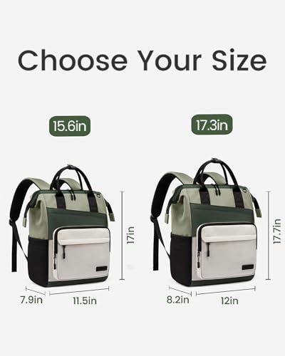 LOVEVOOK Laptop Backpack for Women, 15.6 Inch Travel Backpack for Work College Business, Water Resistant Teacher Nurse Bag with Large Capacity, School Bookbag Bags Cute Daypack for Woman Girls の商品画像 7