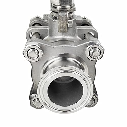 Robinet à Bille en Acier Inoxydable 1-1/4 pouce à virole robuste - 4