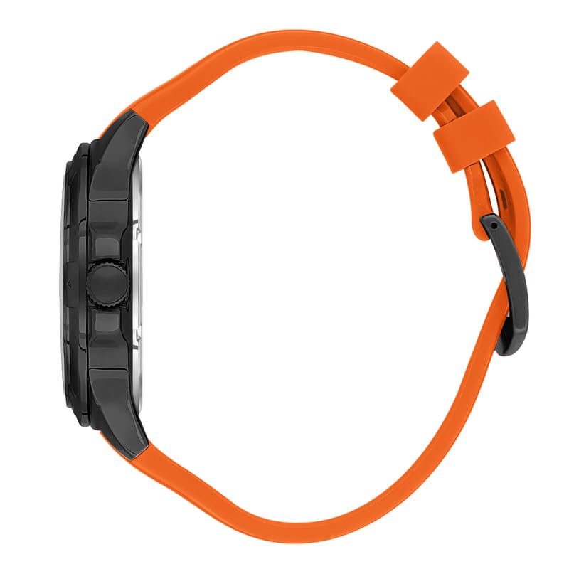 Image of Daniel Klein Silicone Black Dial Premium Men's Analog Watch - DK.1.13734-5