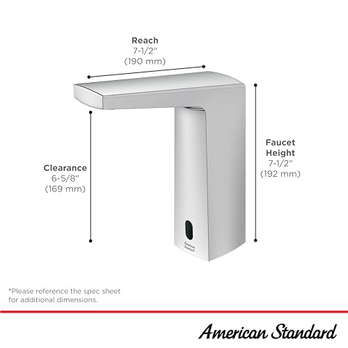 American Standard 703B105.002 Paradigm Selectronic Touchless Faucet, Base Model, 0.5 GPM, Polished Chrome by American Standard - Image 3