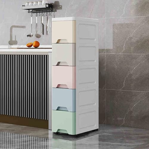 Armario de almacenamiento compacto e impermeable para baño, diseño delgado para papel higiénico y esenciales, fácil de limpiar, ideal para espacios pequeños, organizador elegante para baño y baño.