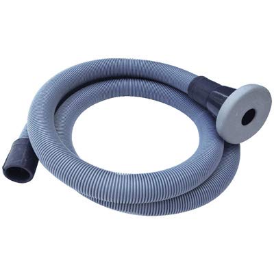 Le plus de l'entretien Tuyau 1.5m Gris Polyéthylène haute densité (PE-HD)