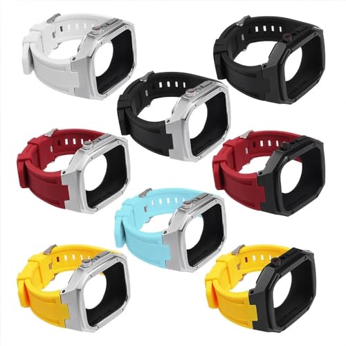 Bracelet Apple Watch 41mm 40mm avec boîtier de modification silicone antichoc