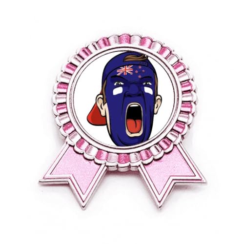 Broche rose visage en métal M pour sublimer votre coiffeuse