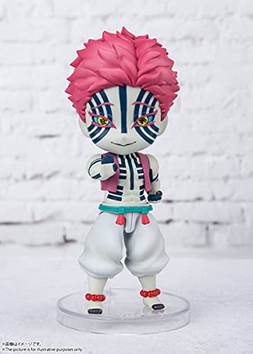 Image of TAMASHII NATIONS - Demon Slayer: Kimetsu no Yaiba - Akaza, Bandai Spirits Figuarts mini Action Figure