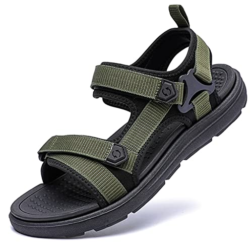 Men Sandals Leisure Beach Holiday Sandals Sneakers Men Shoes Outdoor Male Retro Casual Sandals(Blue,43 Code)3