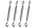 Galvanized Turnbuckle 1/4