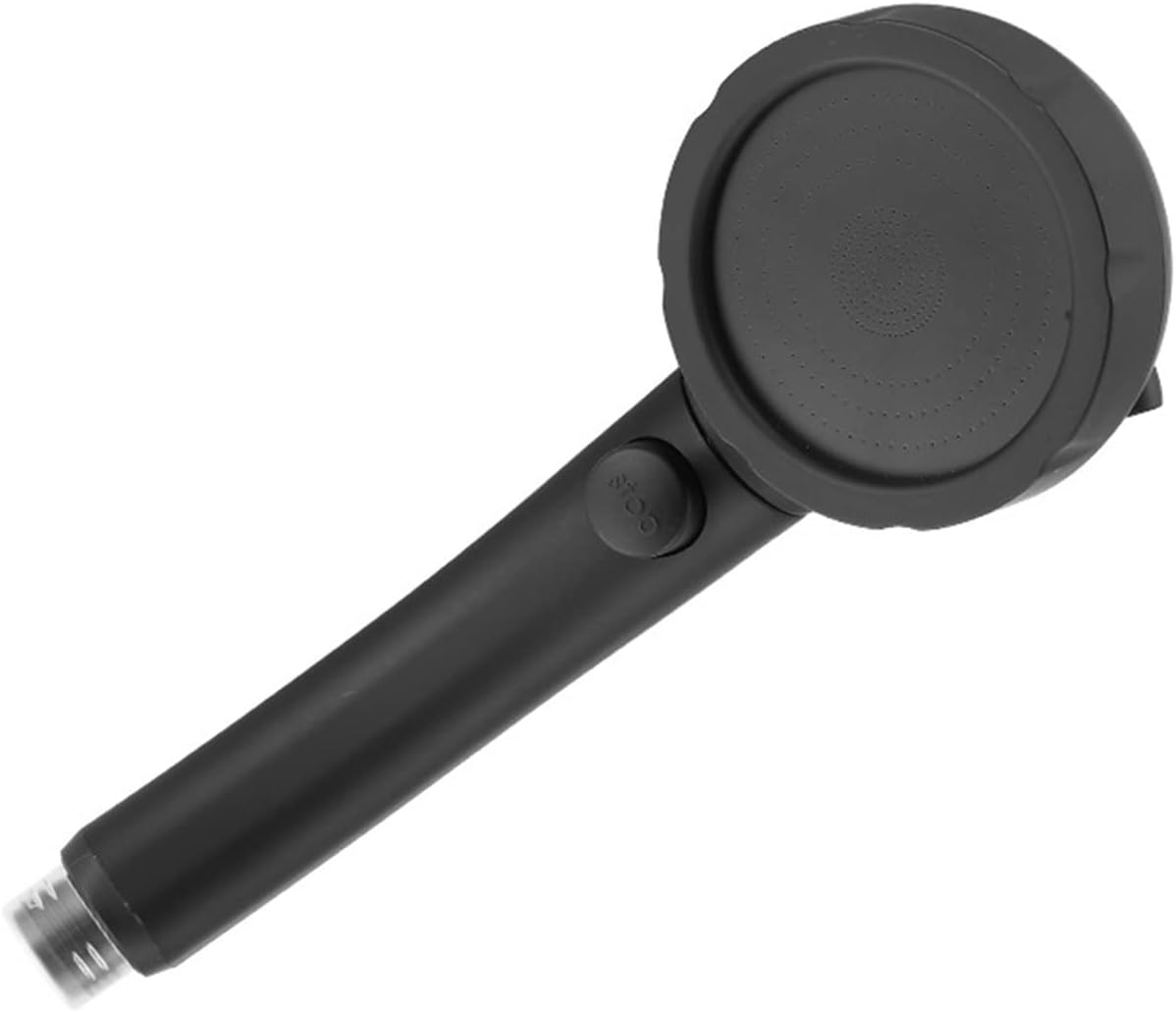 durewbsw 1PC 3 Mode Adjustable Shower Head Matte Black Hand