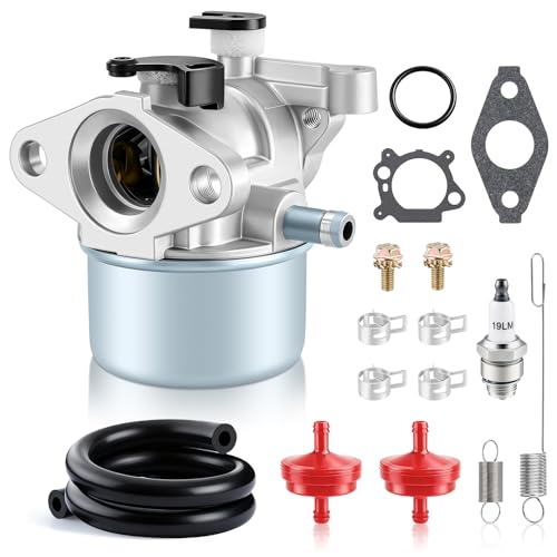 Carbhub 675 190CC Carburetor Kit for 6.25HP 6.75HP Push Mower 190CC 675 Series Engine Craftsman Troy Bilt TB230 725EX Toro 22 Recycler Lawnmower Carburetor 799866 790845 799871 796707 794304