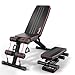 FitinOne Adjustable Folding Weight Bench for Home Gym, 660 lbs Capacity Multi-Functional Workout Bench Sturdy Durable for Full Body