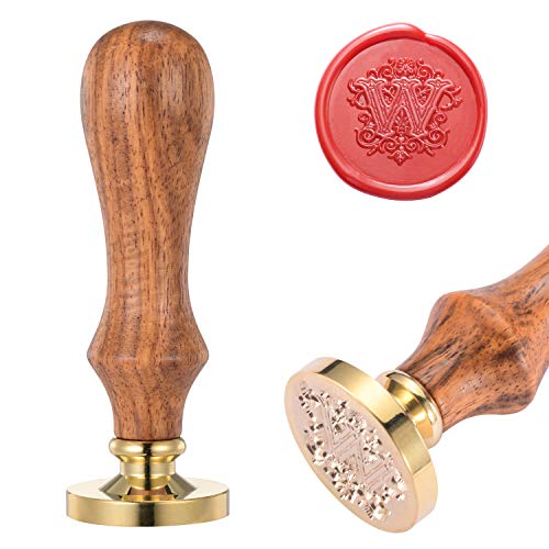 Sundee SD-A2048-X-W Wax Seal Stamp, Vintage Retro Brass Head cover