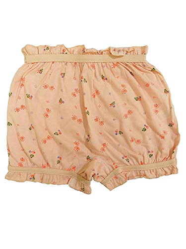 Image of Baby Girl's 100% Pure Cotton Printed Bloomers | Pack of 6 | Soft Elastic Innerwear Panties for Infants & Toddlers | Breathable & Skin Friendly Kids Underwear | Multi-Coloured