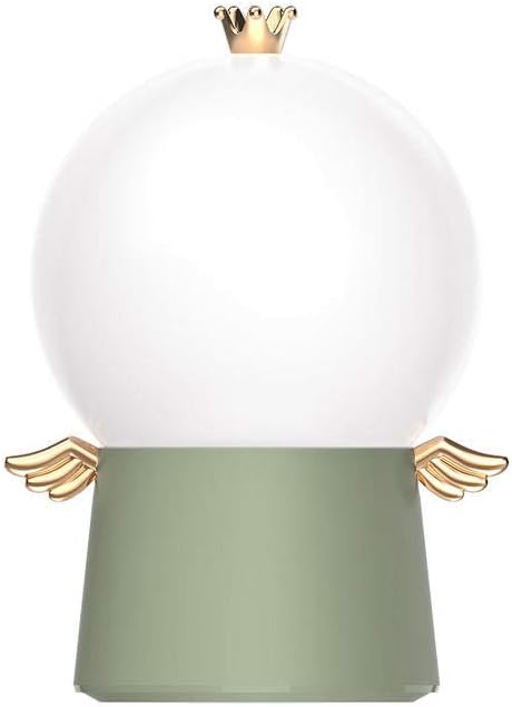 Holiday Gift Night Light Music Box Projector Light Birthday Gift Led Night Light 360° Rotating Broadcasting Night Light-Green_130X118X178Mm