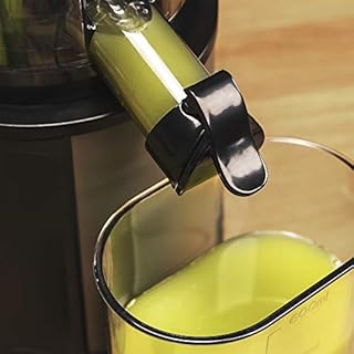 Cecotec Extracteur de Jus pour Fruits et Légumes à Pression à Froid Juice&Live 2500 EasyClean Brush. 200W, Sans BPA, 3 Positions, Slow Juicer, Filtre EasyClean, Anti-goutte, Carafe à Pulpe et Jus