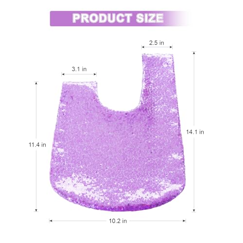 Image of Eternal Beauty Sequin Wristlet Bag, Reinforced Sparkly Evening Clutch for Wedding Guest, Cruise & Prom Mini Purse