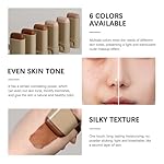 Beauty Balm Serum Boosted Skin Tint, Solid Tinted Moisturizing Serum Foundation Stick, Buildable Medium-to-Full Coverage Contour Stick for Face Makeup (#03, 18g) - Image 4
