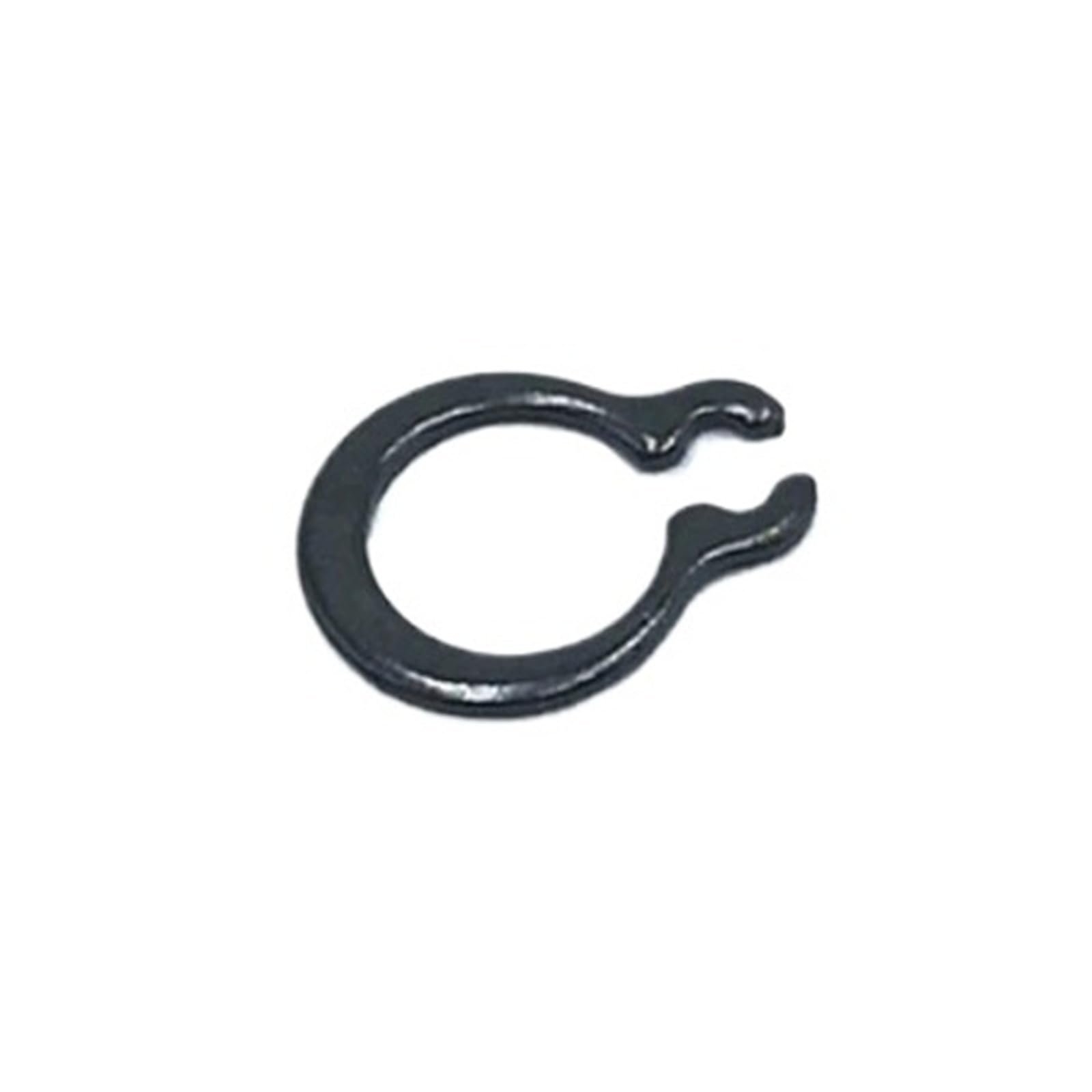Set di anelli elastici M3-M9 da 25 pezzi. Chiusura a scatto con clip di tipo E di fissaggio esterno