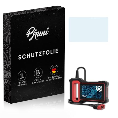 Bruni Screen Protector compatible with Thinkcar ThinkScan Plus S6 Protector Film, crystal clear Protective Film (2X)