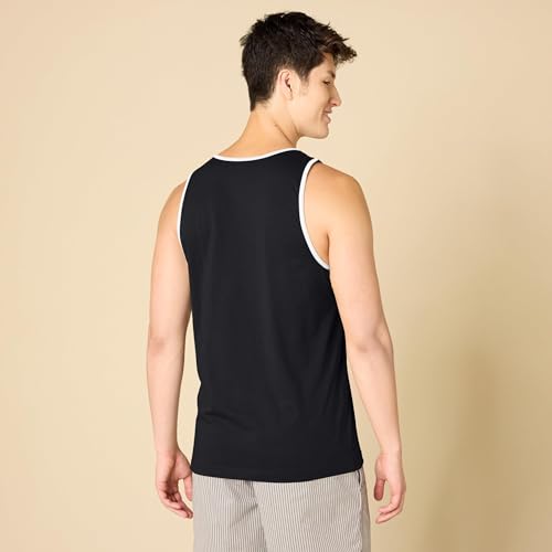 Image of Amazon Essentials Men's Regular-Fit Sleeveless Tank Tops