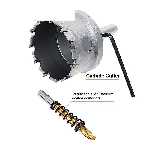 Broca sierra de 41 mm para metal y acero inoxidable miniatura 3