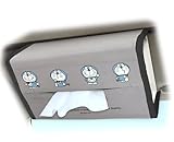 Basic Standard Doraemon Tissue Case, Rectangular, Polyester, Cotton, Doraemon Sun Visor, for Car Visor
