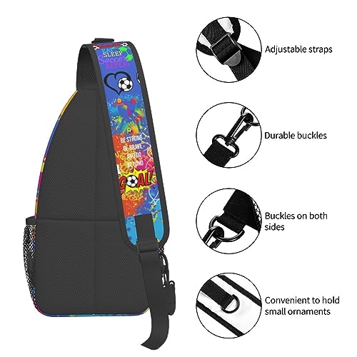 Image of Baseball Sling Backpack - Crossbody Shoulder Bag for Men & Women