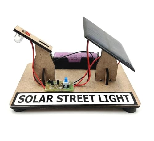 ERH India Readymade Solar Street Light Smart Project Working Model for School Kids and Students Science Exhibition STEM Educational Physics Learning Experiment Kit Class 12 view 1