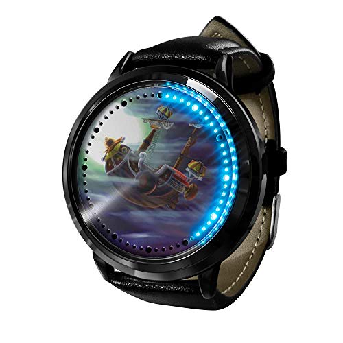 Preisvergleich Produktbild Anime Einteilige wasserdichte Touchscreen Digitallicht Uhr neutrale Uhr Cosplay Requisiten Geschenk-E