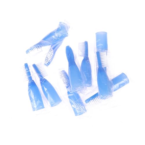 10pcs cepillo de dientes prisión cepillo de dientes accesorios de dientes cepillo de dientes de dedo prisión cepillos de dientes pequeños cepillo de dientes portátil mini cepillos de dientes de