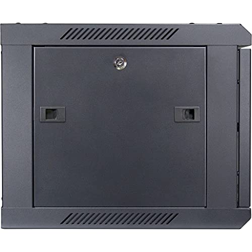 Inter-Tech SMA-6406 6U rack monté sur le mur noir en acier robuste durable