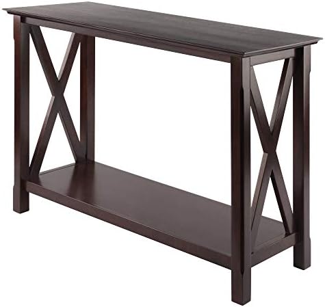 Winsome 40445 Wood Xola Occasional Table, Cappuccino Product in Inches (L x W x H): 45.0 x 15.98 x 30.0