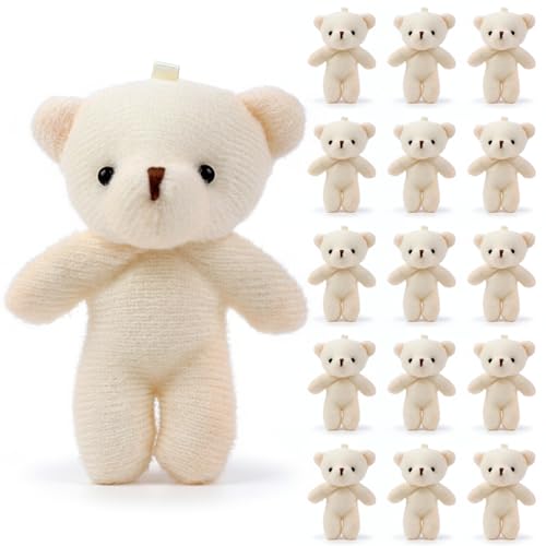 Mini Ours en Peluche de 4,33 Pouces, Cadeau d'Invité et Déco