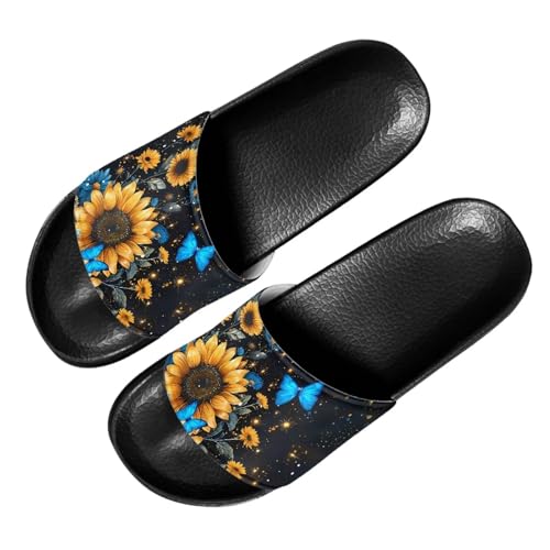 FOR U DESIGNS Sandals Women's Slippers Slides Summer House Shoes Indoor Outdoor Beach Hotel Anti-Skid Slippers2