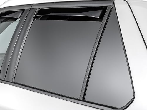 WeatherTech Custom Fit Side Window Deflectors for Ford Explorer ST, Explorer Hybrid, Explorer - (81954IM), Dark Tint