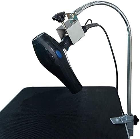 Pet Hair Dryer Bracket Dog/Cat Grooming Dryer Support e Braces Blower Cradle Trestles Pet Clothes Dryer Yoke (Color : Silver)