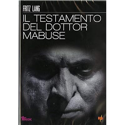 il testamento del dottor mabuse dvd Italian Import