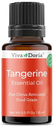 Viva Doria Tangerine Essential Oil, 100% Pure, Natural Essential Oil, Undiluted, for Aromatherapy |...