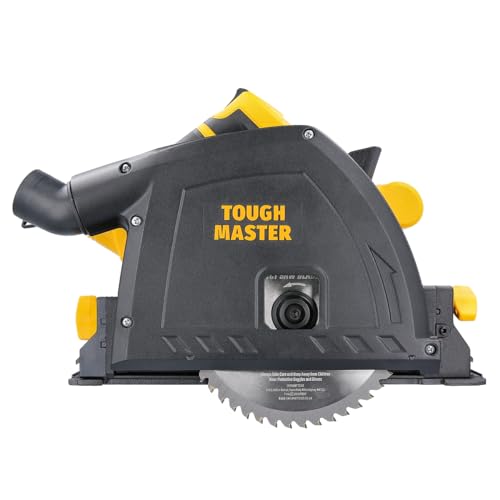 TOUGH MASTER Plunge Saw Track with 2 x 700mm Guide Rails Clamps & Connector Cutting Disc 1400W Powerful Cutter Bench Saw Circular Saw 57mm - 90° and 47mm - 45° 8 TOUGH MASTER Plunge Saw Track with 2 x 700mm Guide Rails Clamps & Connector Cutting Disc 1400W Powerful Cutter Bench Saw Circular Saw 57mm - 90° and 47mm - 45° - Image 8